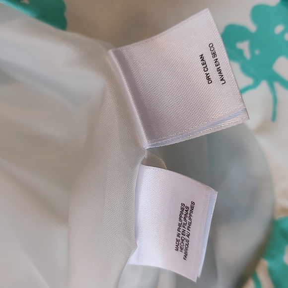 Women's aqua & white sleeveless dress by NINE WEST. Size 10. - Picture 11 of 11